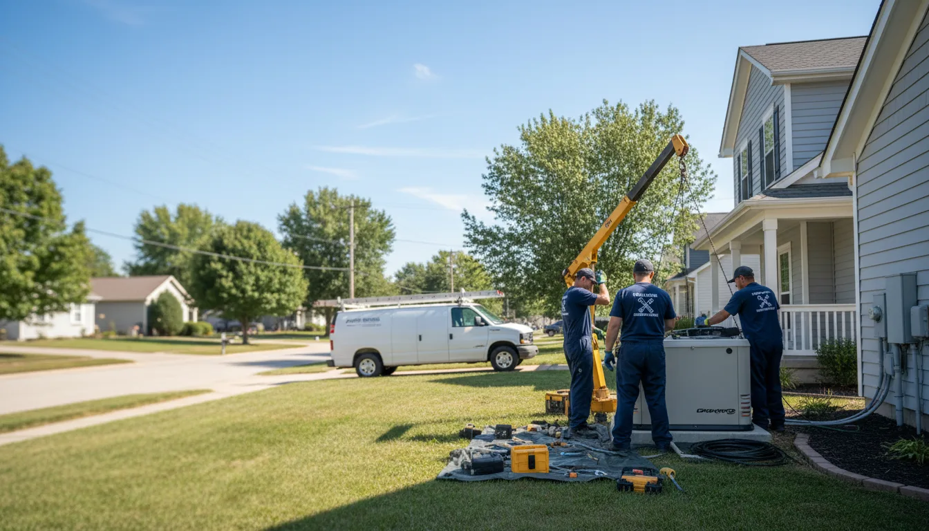 Generator Installation in Petersburg, IN near me